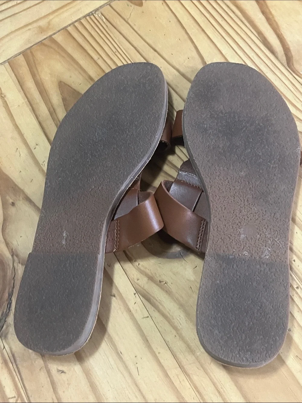 Madewell the Boardwalks T-Strap Slide Sandals - Picture 7 of 9